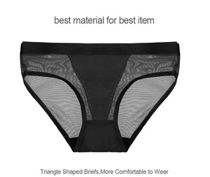 3PCS/Set Female Underwear Panties (Black Only)