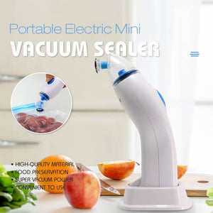 Portable Electric Mini Vacuum Sealer (includes 5 bags)