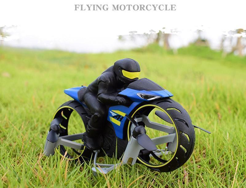 Ride & Fly Remote Control Motorbike