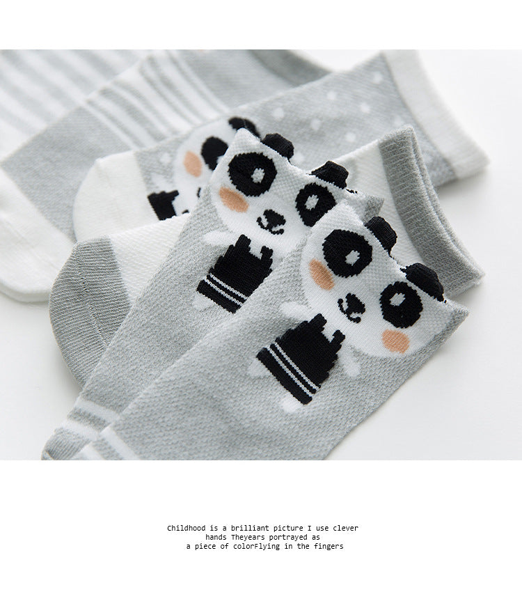 5 Pairs of Cute Design Infant Baby Socks
