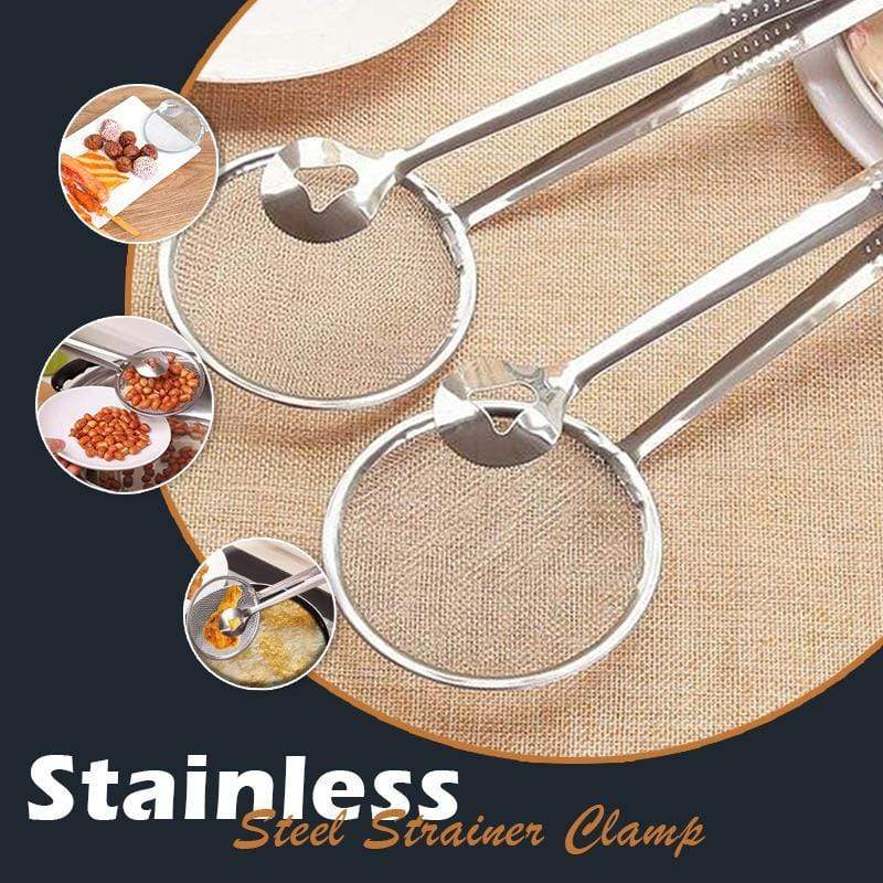 Stainless Steel Strainer Clamp (Buy More Save More)
