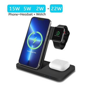 Open image in slideshow, Wireless Charger Stand Apple Products

