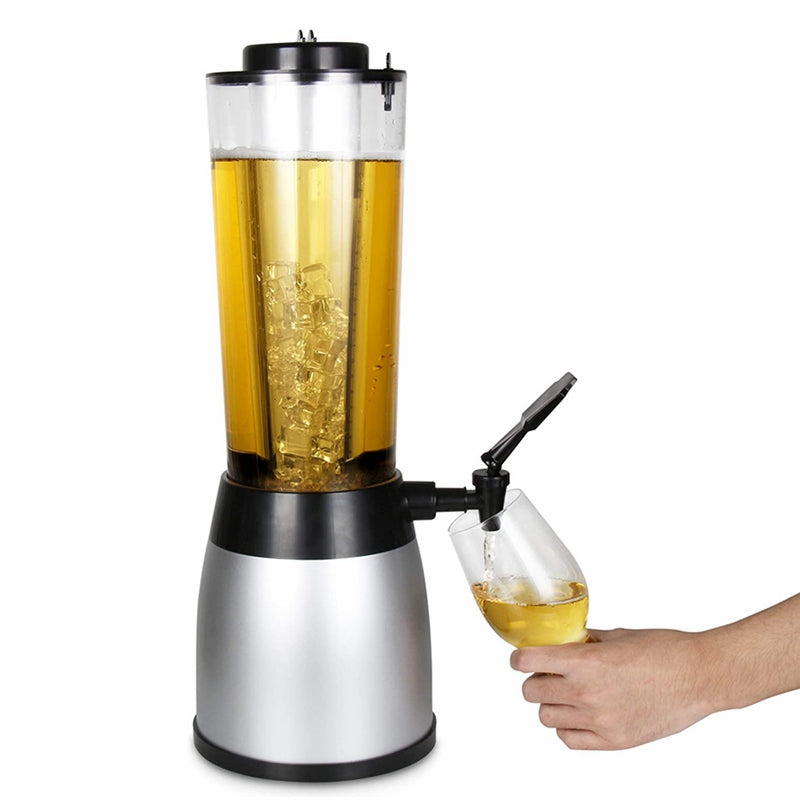 2.5 Liters Beer Tower Dispenser with LED Light