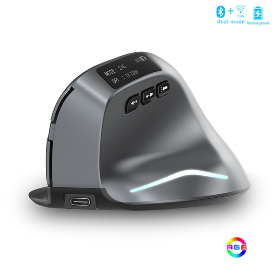 Bluetooth Vertical Wireless Mouse