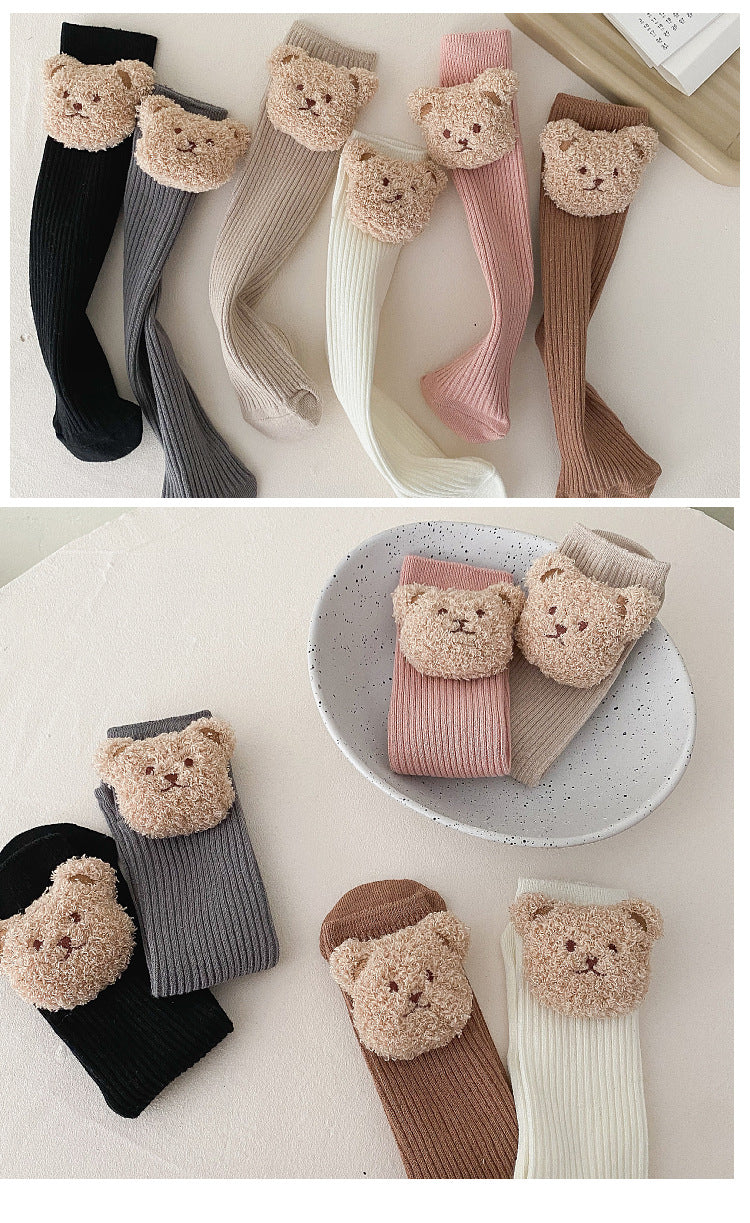 Cute Bear Baby Socks