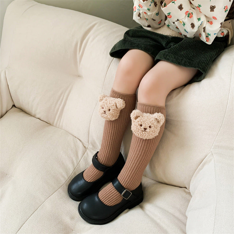 Cute Bear Baby Socks