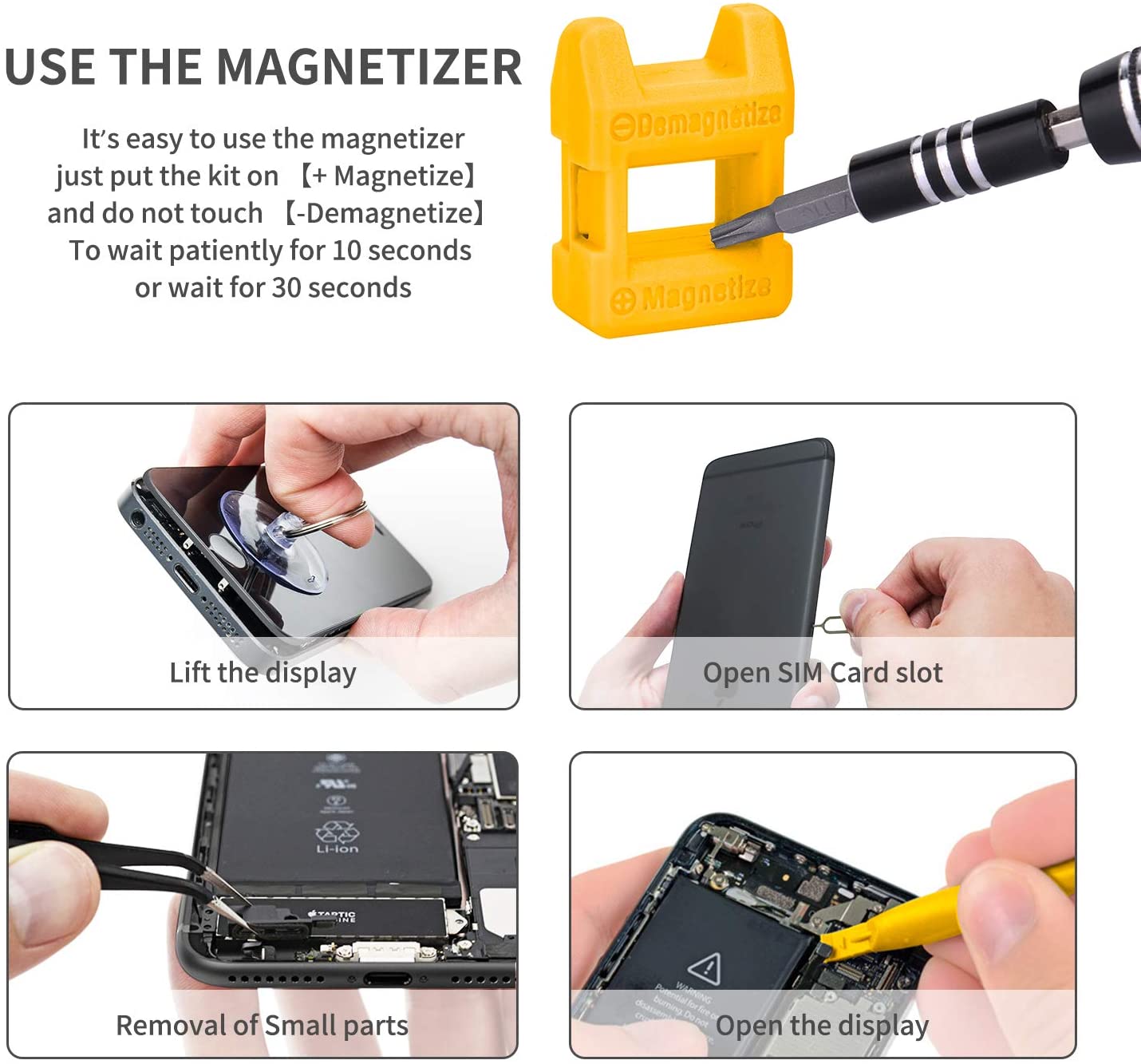 122 Magnetic Screwdriver Kit