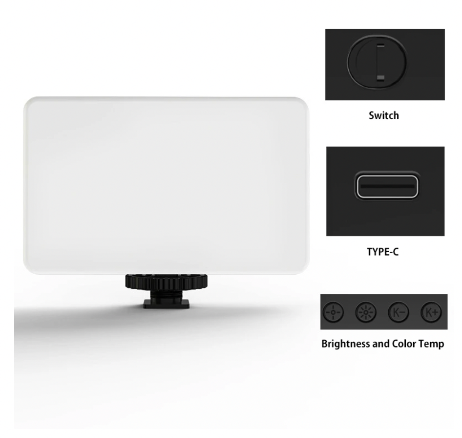 Mini Fill Lamp YYL-91 RGB Full Color LED Video and  Camera Light