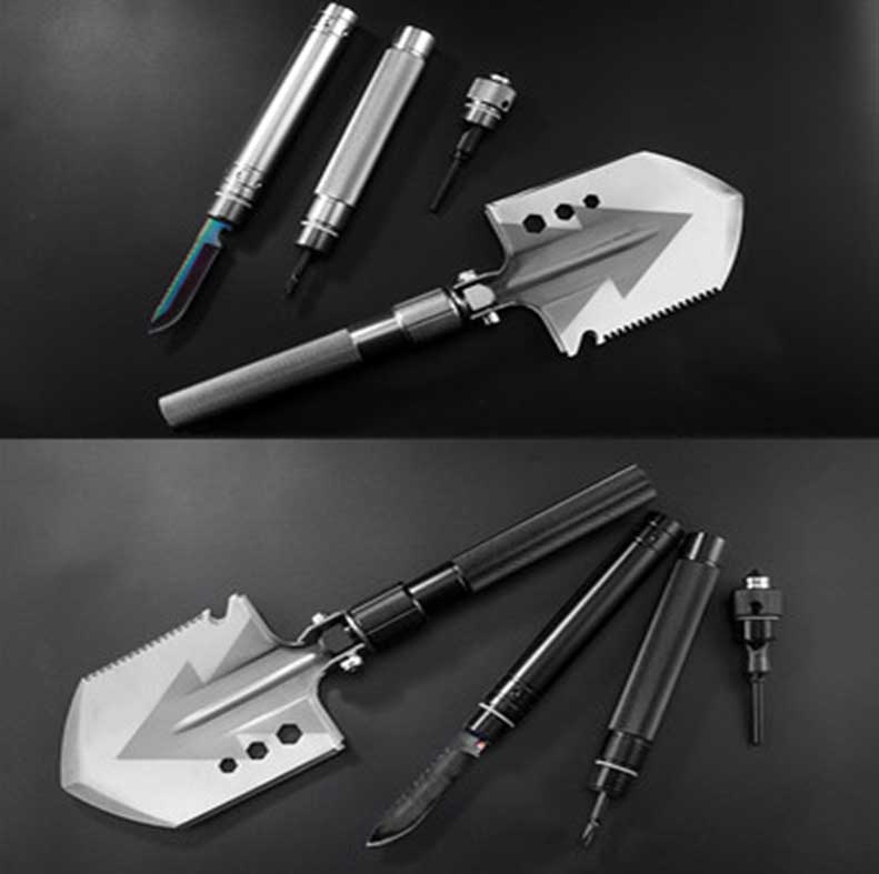 The Ultimate Survival Tool 25-in-1 Folding Shovel