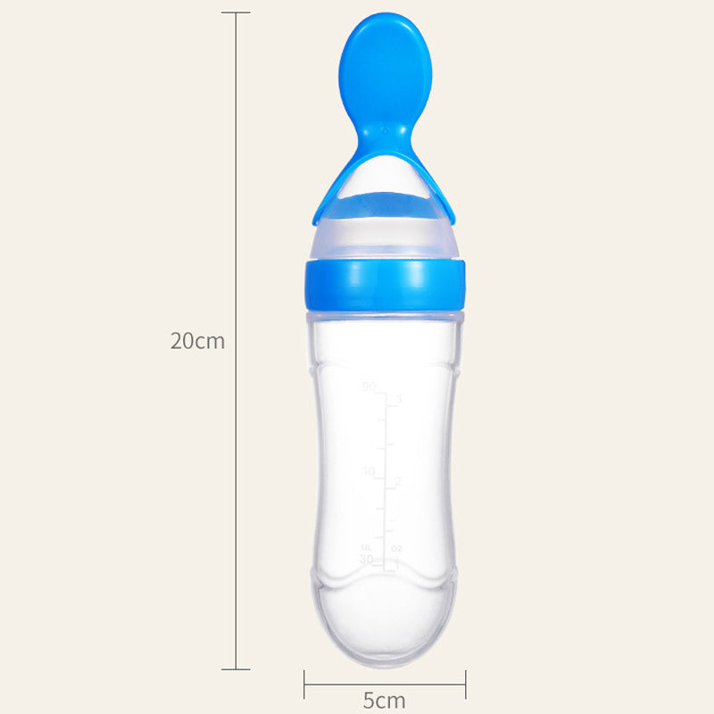 Newborn Baby Squeeze Feeding Bottle