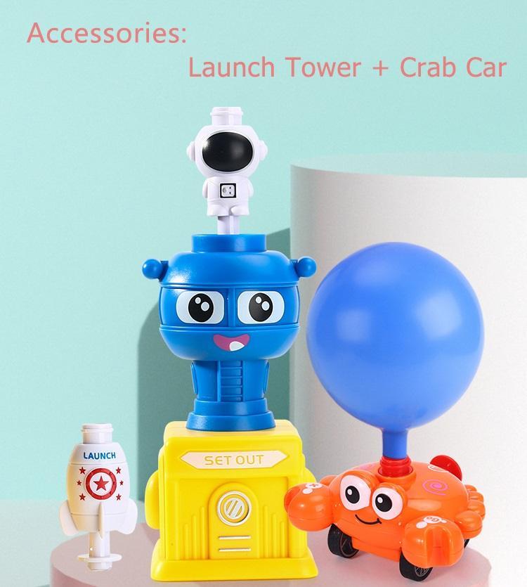 Balloon Launcher & Powered Race Car Toy
