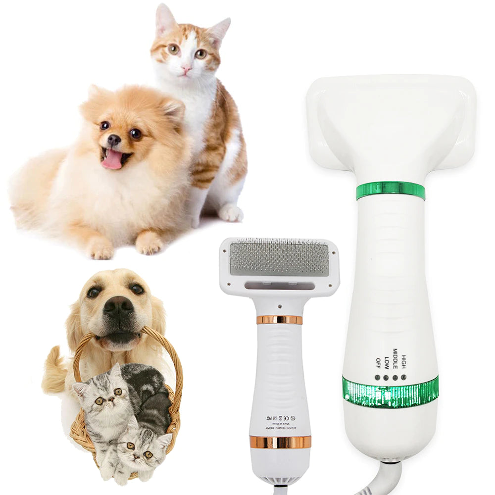 Portable Pet Dog or Cat  Hair Dryer (UK Plug only)