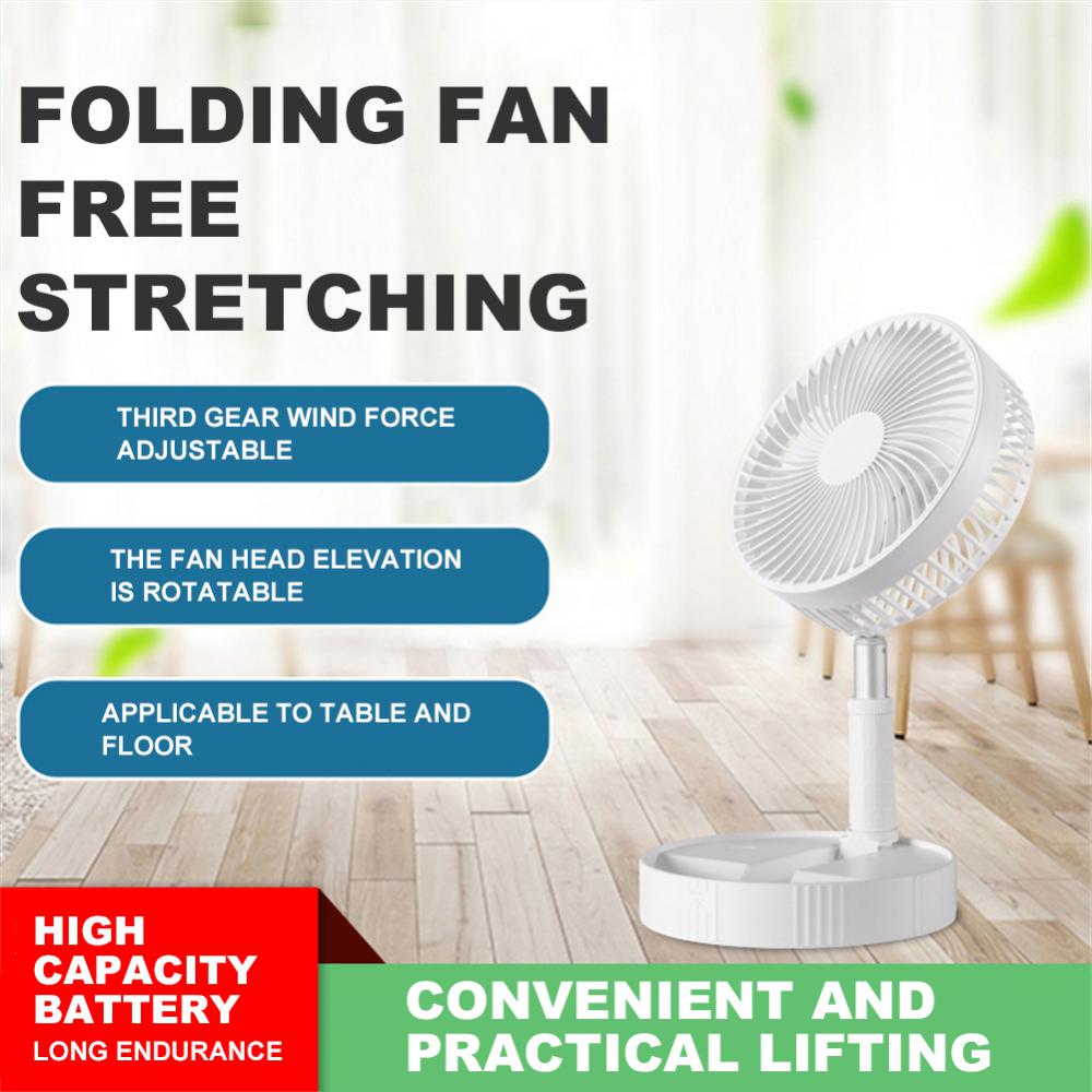Portable Mini Folding Rechargeable Fan