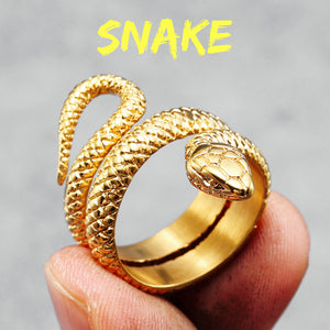 Open image in slideshow, Viper Snake Winding Animal Ring
