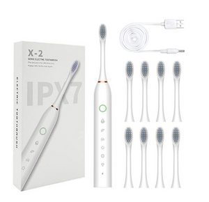 Open image in slideshow, Sonic Electric Toothbrush (8 Heads Included)
