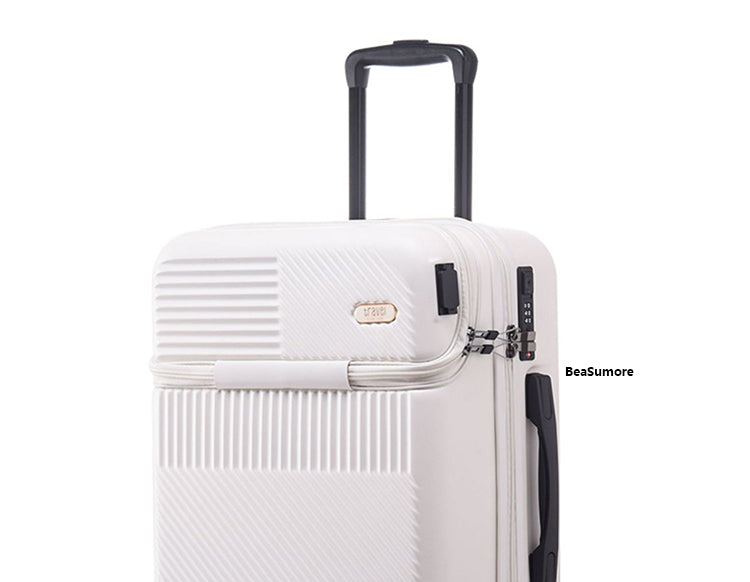 Front Opening USB Rolling Luggage 24" or 26"