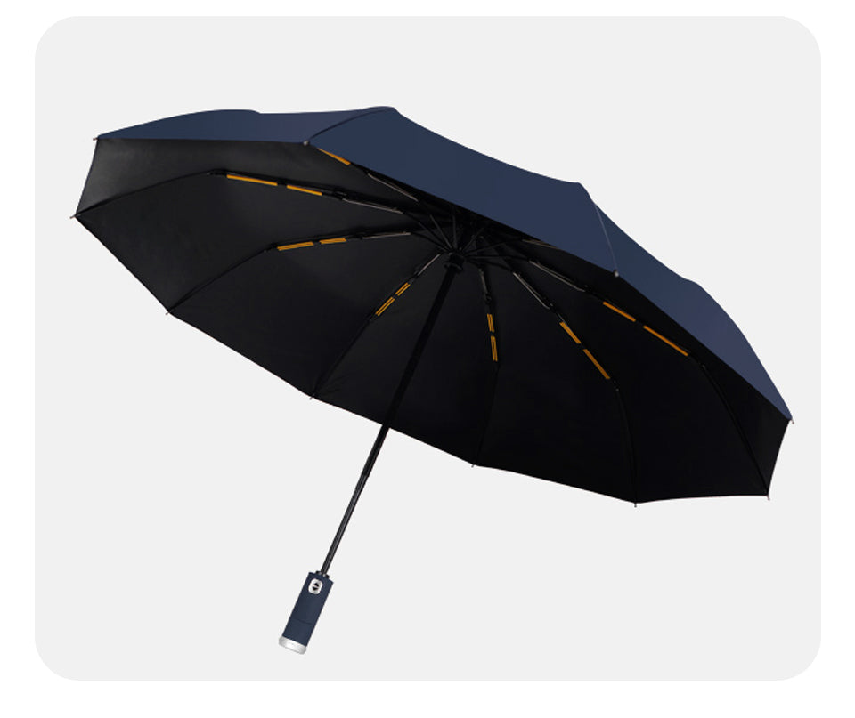 Umbrella With LED Flashlight