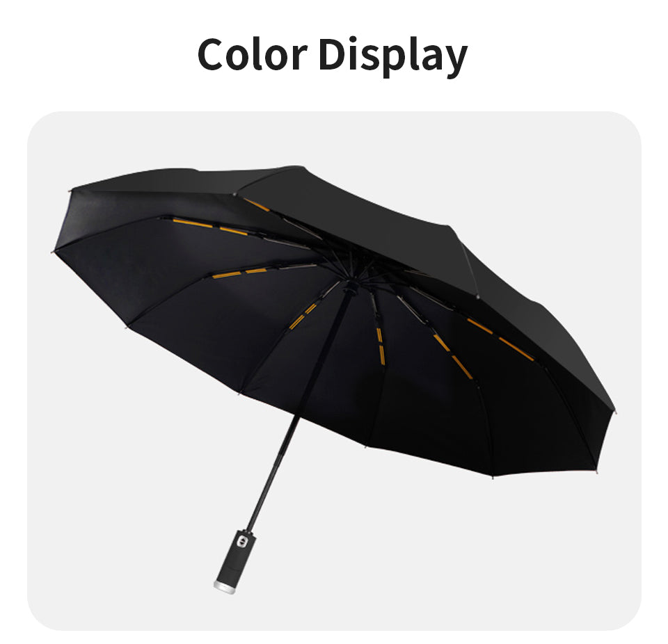 Umbrella With LED Flashlight