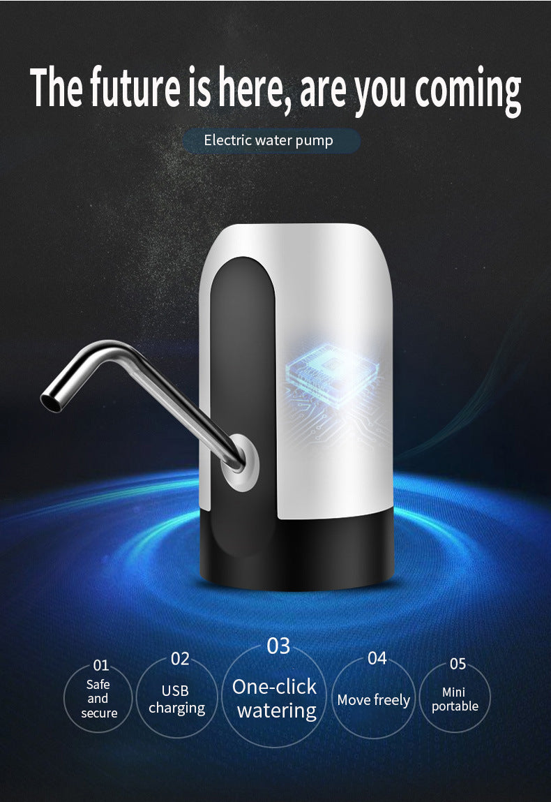 USB Water Bottle Dispense Pump