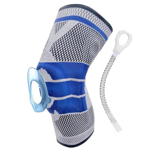 Open image in slideshow, Silicone Spring Knee Support Brace
