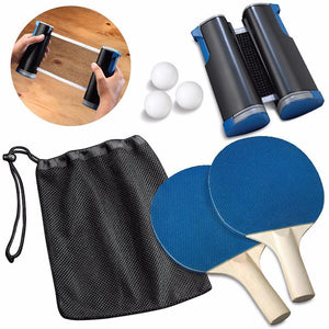 Open image in slideshow, Portable Retractable Table Tennis Set
